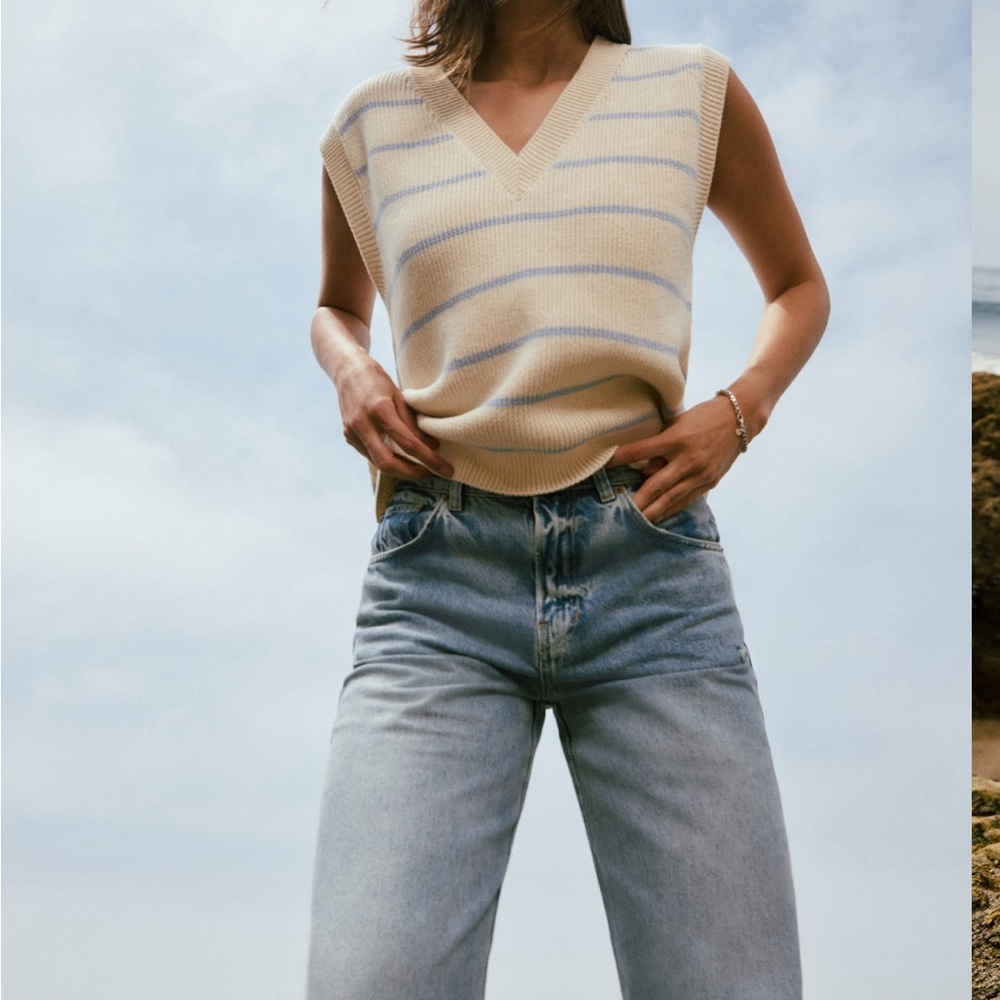 Janey Cotton Reformation Sweater Vest